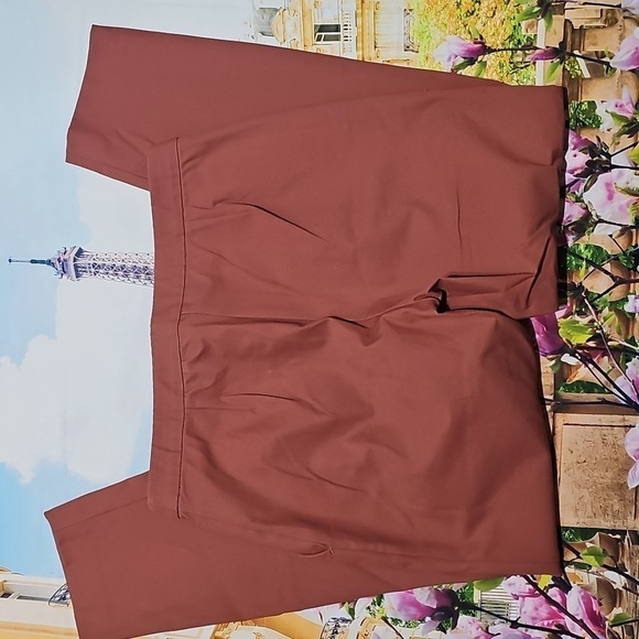 Theory Mauve Trousers Pants Size 6 - Picture 5 of 5